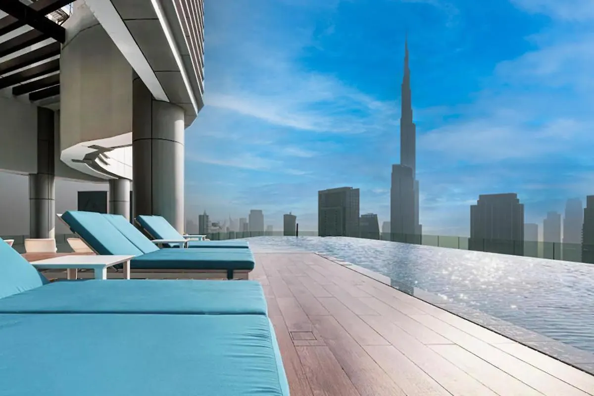 Apartmán Stunning Burj View - High Infinity Pool - Cozy 2Br Dubaj